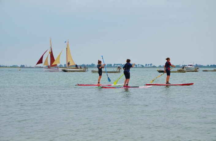 Balade en paddle dans la baie de Loix en Ré